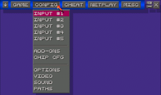 Config Menu