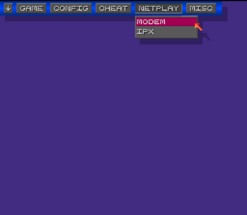Netplay Menu
